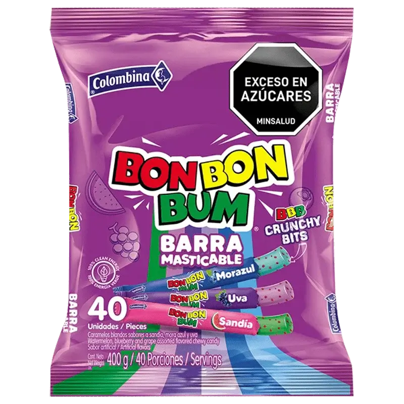 Bon Bon Bum Barra Masticable Avalmerk